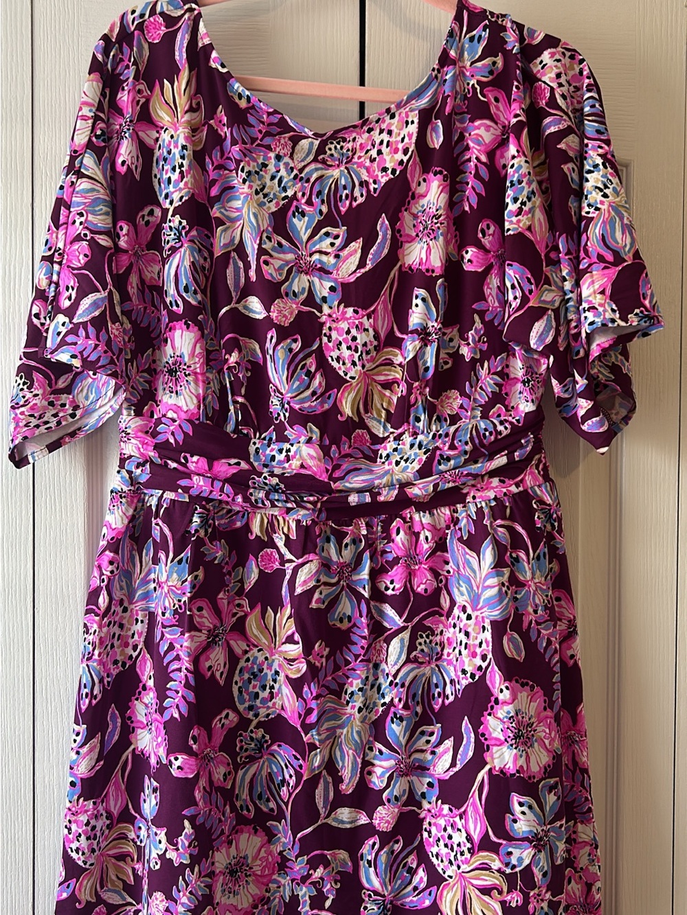 Lilly Pulitzer Parigi boat neck romper